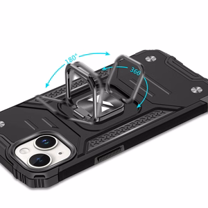 Wozinsky Ring Armor dėklas iPhone 15 Plus telefonui - mėlynas