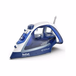 Tefal Easygliss Plus FV5735E0 garinis lygintuvas, 2500 W, 270 ml vandens bakelis, nuolatinis garų srautas 45 g/min., garų smūgis 220 g/min., mėlynas / baltas