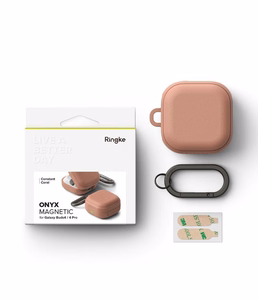 Ringke Onyx Magnetic Case for Samsung Galaxy Buds 4 / 4 Pro - Pink
