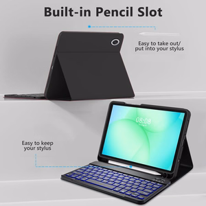 Tech-Protect SC Pen Чехол для Samsung Galaxy Tab A9 / A11 8.7 X110 / X115 / X133 / X135 - чёрный