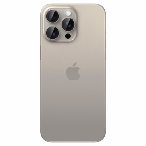 Spigen Optik.tR EZ Fit kameros apsauga iPhone 14 Pro / Pro Max / 15 Pro / Pro Max – natūralus titanas, 2 vnt.
