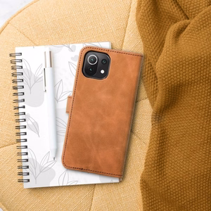 Чехол-книжка Xiaomi Redmi 9C / 9C NFC Tender Book коричневый