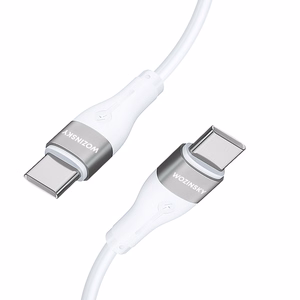 Wozinsky WSTCC2 кабель USB-C USB-C PD 65W 2м - белый