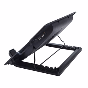 Reach NS0092 Black Laptop Stand with Cooler