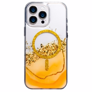 Чехол Epoxy Mag для Samsung Galaxy S26 Ultra оранжевый