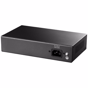 Cudy FS1006P tinklo komutatorius Fast Ethernet (10/100) Power over Ethernet (PoE) juodas
