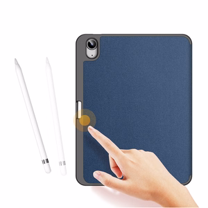 Dux Ducis Domo dėklas iPad 10.9'' 2022 (10 kartos) su išmaniu dangteliu ir stovu mėlynas