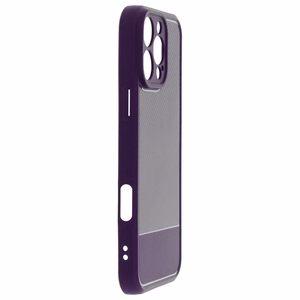 Simple Carbon dėklas telefonui Xiaomi Redmi Note 14 Pro 5G (Global) / Note 14 Pro Plus 5G (Global) violetinis