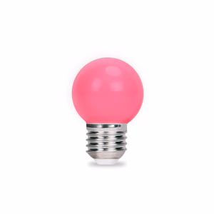 Forever Light LED Bulb E27 G45 2W 230V pink 5pcs