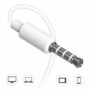 Laisvų rankų įranga Dudao X10s 3,5mm balta