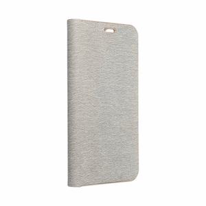LUNA knygos auksinis dėklas XIAOMI Redmi Note 13 PRO 4G / POCO M6 Pro 4G sidabrinis