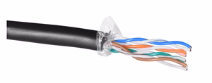 Q-LANTEC KIU5OUTS305Q tinklo laidas 305 m Cat5e U/UTP (UTP) juodas