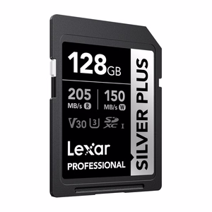 Lexar Professional SILVER PLUS SDXC 128GB memory card