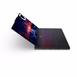 Lenovo Legion Pro 7 16AFR10H Ryzen 9 9955HX3D 16,0 colių WQXGA OLED 500 nitų 240 Hz LBL blizgus 64 GB DDR5 5600 SSD 2 TB GeForce RTX 5080 16 GB kamera 5,0 MP 99,9 Wh W11Pro Eclipse Black