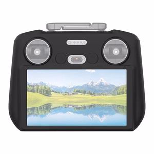 Silikoninis apsauginis dėklas PULUZ, skirtas DJI RC 2 (juodas)