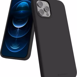 Dėklas Mercury Silicone Case Samsung A037 A03s juodas
