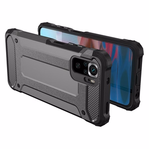 Hybrid Armor бронированный гибридный чехол Xiaomi Redmi Note 11 Pro+ 5G (China) / 11 Pro 5G (China) / Mi11i HyperCharge / Poco X4 NFC 5G чёрный