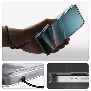 Spigen Ultra Hybrid S Mag MagSafe Чехол для Samsung Galaxy S26 Ultra - прозрачный и белый