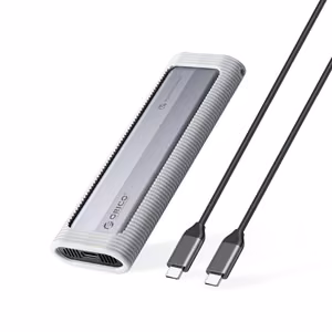 Orico AXM2-G2 M.2 NVMe USB-C 10Gb/s disko dėklas, pilkas