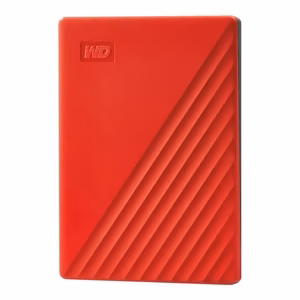 Išorinis kietasis diskas Western Digital My Passport 2TB USB 3.2 raudonas