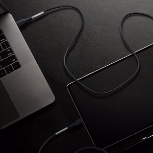 Кабель USB-C на USB-C Forcell F-Energy QC4.0 PD 5A 100W Carbon 1м CB-04C чёрный