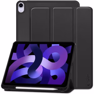 Dėklas Tech-Protect SmartCase Pen Holder Apple iPad Air 4/5/6/7/M4 2020/2022/2024/2025/2026 10.9/11 juodas