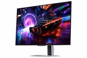 Monitorius SAMSUNG S32FG810SU 32" žaidimų Smart 4K OLED 3840x2160 240Hz 0.03ms sidabrinis