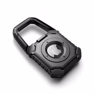 Чехол Tech-Protect Kevlar для Apple AirTag 1/2 - чёрный
