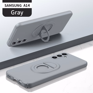 Tel Protect Magnetinis Elipse dėklas telefonui Samsung Galaxy A14 4G/5G pilkas