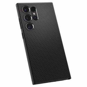 Spigen Liquid Air dėklas telefonui Samsung Galaxy S24 Ultra - matinė juoda