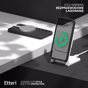 Etteri силиконовый Mag чехол для Samsung Galaxy S26 Ultra чёрный