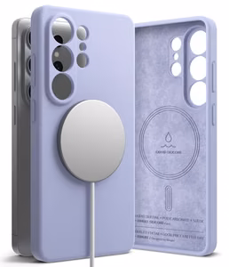 Ringke Silicone MagSafe чехол для Samsung Galaxy S26 Ultra фиолетовый