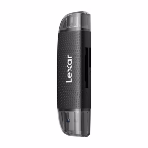 Lexar LRW310X Dual USB-A/C micro SD, SD USB 3.1 atminties kortelių skaitytuvas
