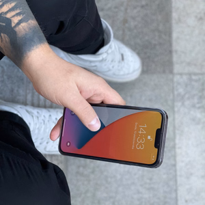LCD apsauginis stikliukas "Wozinsky 5D Full Glue" Xiaomi Mi Band 4/Mi Band 3 juodas