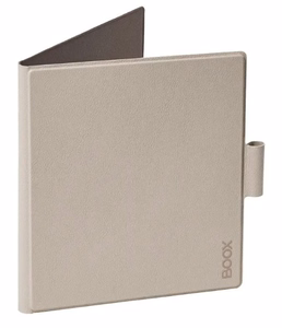 Magnetinis dėklas, skirtas Onyx Boox Go Color 7 / Boox Go 7 / Boox Go Color 7 Gen II / Boox Page, su rašiklio laikikliu, smėlio spalvos