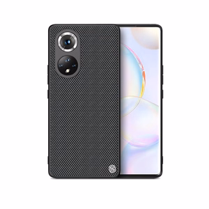 Nillkin Textured Case прочный усиленный чехол с гелевой рамкой и нейлоновой задней панелью для Honor 50 Pro чёрный