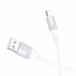 USB kabelis Borofone BX101 USB-A to USB-C 1.0m baltas