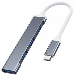 VAKOSS TC-4125X USB-C šakotuvas 1x USB 3.0 3x USB 2.0