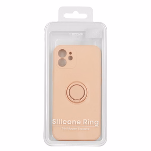 Vennus Silicone Ring for Xiaomi Redmi Note 11 5G/Note 11S 5G/Poco M4 Pro 5G Light pink