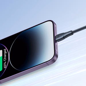Joyroom Surpass Series A11 Lightning / USB-C 20W 1.2 m kabelis - juodas