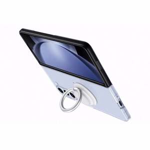 Silikoninis dėklas Samsung Galaxy Z Fold 5 - permatomas