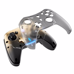Machenike G5Pro Flagship Wireless Game Controller with Gyroscope and Button Mapping - Black and Gold
