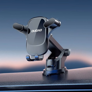 Dudao F5PRO+ автомобильный держатель с присоской - черный