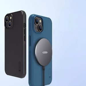 Dėklas Nillkin Super Frosted Shield Pro Magnetic Apple iPhone 14 Plus juodas