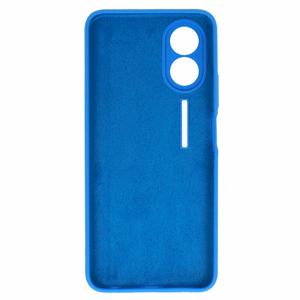 Silicone Lite dėklas telefonui Oppo A38 4G mėlynos spalvos