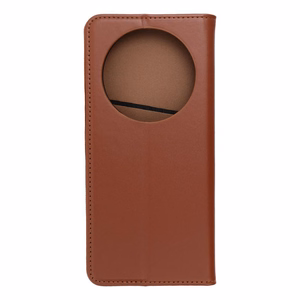SMART PRO knygos tipo odinis dėklas telefonui XIAOMI Redmi 14C rudas