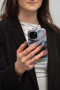 FORCELL F-PROTECT Mirage dėklas telefonui suderinamas su MagSafe IPHONE 15 Plus švytėjimas