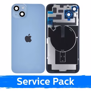 Задняя крышка, совместима с Apple iPhone 14 Plus / Синий / (Service Pack)