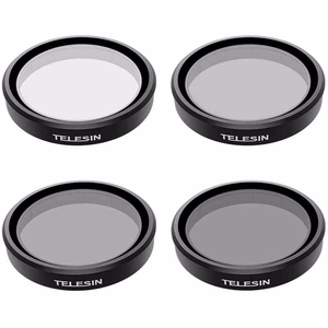 4 TELESIN CPL/ND8/ND16/ND32 filtrų rinkinys DJI Osmo Action 3 / 4 / 5