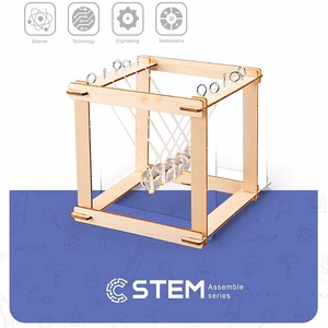 Деревянный конструктор «Маятник Ньютона», развивающая STEM-игрушка